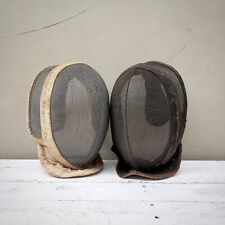 Maschere scherma vintage usato  Brescia