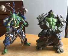 Warcraft figures blizzards for sale  HASTINGS