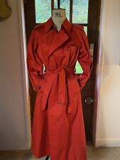 Long red burberry d'occasion  Honfleur