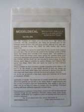 Modeldecal 36b british d'occasion  Camaret-sur-Aigues