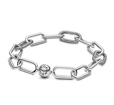 Pulseira corrente PANDORA Me Link prata esterlina S925 ALE 7,5 polegadas nova comprar usado  Enviando para Brazil