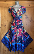 Monsoon blue red for sale  RAMSGATE