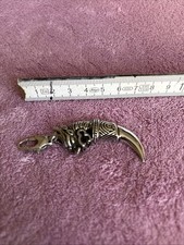 Drachenkopf anhänger edelstah gebraucht kaufen  Gaggenau