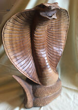 Cobra hand carved for sale  KEIGHLEY