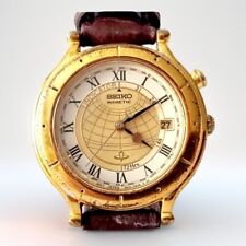 Seiko Age of Discovery Kinetic 3M22-0A60 relógio vintage década de 1990 ALTAMENTE RARO comprar usado  Enviando para Brazil