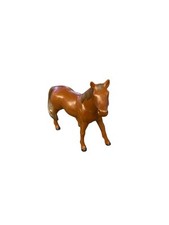 Ertl Brown Horse Mare Solid Sorrel Vintage Fazenda Animal Brinquedo de Brincar. Usado. 7J, usado comprar usado  Enviando para Brazil