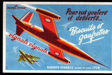 Buvard biscuits gaufrettes d'occasion  Neaufles-Saint-Martin
