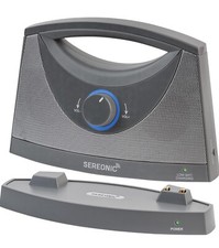 Alto-falante de TV sem fio Sereonic | Cinza claro para pessoas com deficiência auditiva portátil, usado comprar usado  Enviando para Brazil