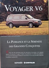 Brochure chrysler voyager d'occasion  Orleans-