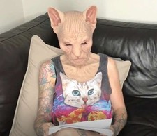 Hairless cat mask d'occasion  Expédié en Belgium