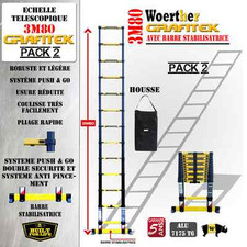 Echelle telescopique woerther d'occasion  Nice-