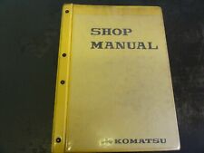 Escavadeira Komatsu PC200-5 PC200LC-5 PC220-5 PC220LC-5 manual de loja   comprar usado  Enviando para Brazil