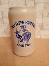 Bierkrug malteser brauerei gebraucht kaufen  Wriedel
