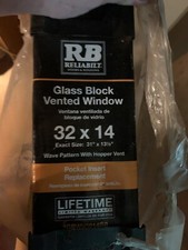32x14 glass block for sale  Glasgow