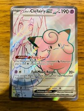 Estado quase perfeito! Cartão promocional Pokemon Lillie's Clefairy SVP195 Journey Together Black Star! comprar usado  Enviando para Brazil