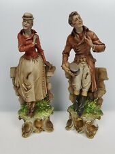 Capodimonte coppia statue usato  Carrara