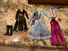 Usado, Pacote de roupas de boneca Disney Princesa Anna Frozen com 9 inc. botas escova, sapatos em excelente estado usado comprar usado  Enviando para Brazil