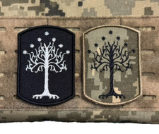 Conjunto de adesivos táticos White Tree x2 | Patches moral preto e camuflado MM-14 Ucrânia comprar usado  Enviando para Brazil