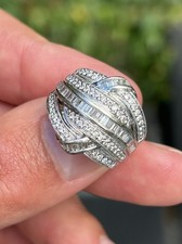 baguette diamond ring for sale  BRIGHTON
