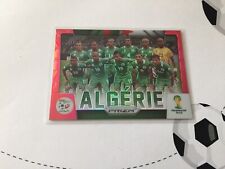 Cartão paralelo Copa do Mundo Brasil 2014 Adrenalyn XL vermelho PRIZM ALGERIE TEAM comprar usado  Enviando para Brazil