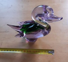 Cigno vetro artistico usato  Riccione