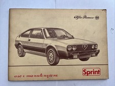 Alfa romeo sprint usato  Italia