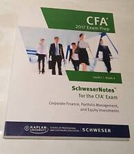 Schwesernotes cfa exam for sale  Montgomery