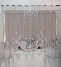 Żakardowa siatka Firanka Gotowa do zawieszenia Taśma firanki Perdele 300/160cm na sprzedaż  Wysyłka do Poland