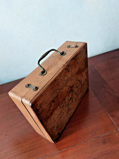 Boite bois pyrogravure d'occasion  Cusset
