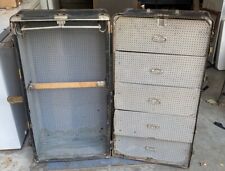 1920 steamer s trunk wardrobe for sale  Blackwell