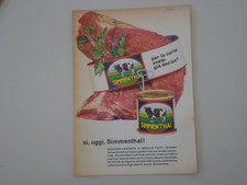 Advertising pubblicità 1964 usato  Salerno
