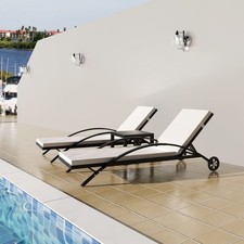 Chaises longues table d'occasion  Expédié en France