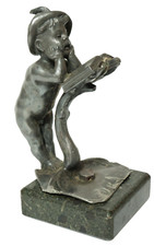 Alte jugendstil bronzefigur gebraucht kaufen  Langweiler