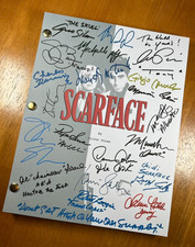 Scarface script signed for sale  Astoria