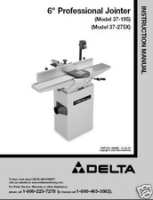 Delta jointer 195 for sale  Clayton