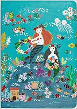 Mermaid island notebook for sale  USA