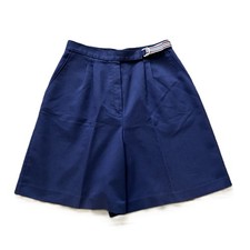 Navy pleated culottes d'occasion  Expédié en Belgium