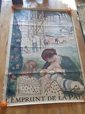 Affiche emprunt paix d'occasion  L'Isle-sur-la-Sorgue