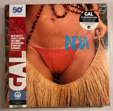 GAL COSTA – INDIA - 50TH ANNIVERSARY EDITION VINYL LP NEW - TORN SHRINK - 6/B comprar usado  Enviando para Brazil