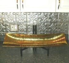Gold glass platter for sale  Elyria