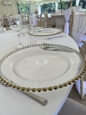 Glass gold beaded for sale  STEVENAGE