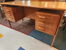 Vintage teak desk for sale  Front Royal