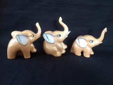 Antique Chinois Porcelain. Lot De 3 Marquée Éléphants comprar usado  Enviando para Brazil