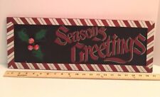 Seasons greetings wood for sale  Grapevine