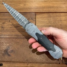 Coltello custom damasco usato  Conselve