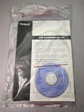 Roland Piano Digital USB Guia de Instalação Manual e Disco Driver Vintage 2003 comprar usado  Enviando para Brazil