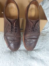 Brown leather shoes for sale  RADLETT