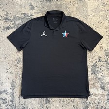 Camisa polo masculina Jordan NBA All Star manga curta grande Dri Fit Cleveland 2022, usado comprar usado  Enviando para Brazil