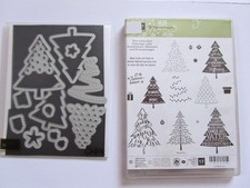 Stampin tannenbaum stempelset gebraucht kaufen  Wolfenbüttel