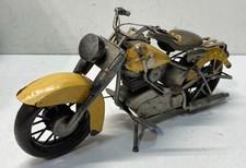 Usado, Colecionável decorativo vintage de metal amarelo para motocicleta comprar usado  Enviando para Brazil